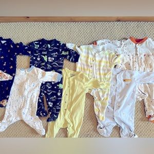 16 size 0-3 month sleepers
